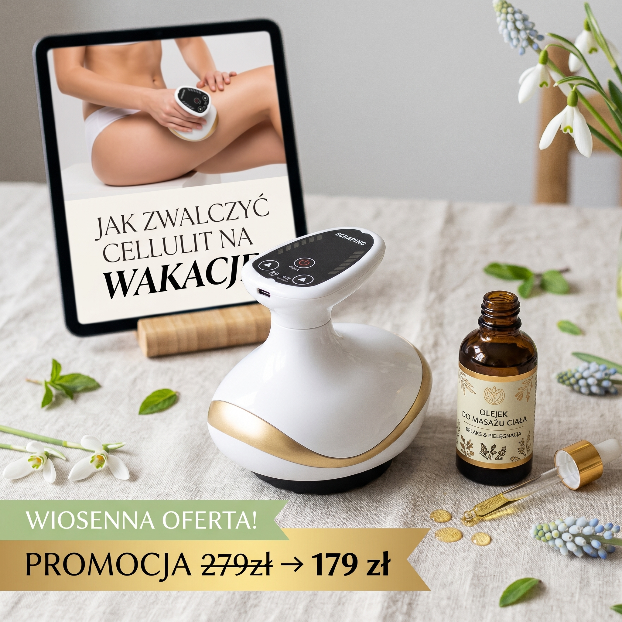 Masażer Antycellulitowy do Ciała Zorela™